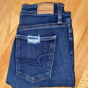 american eagle super high rise jegging